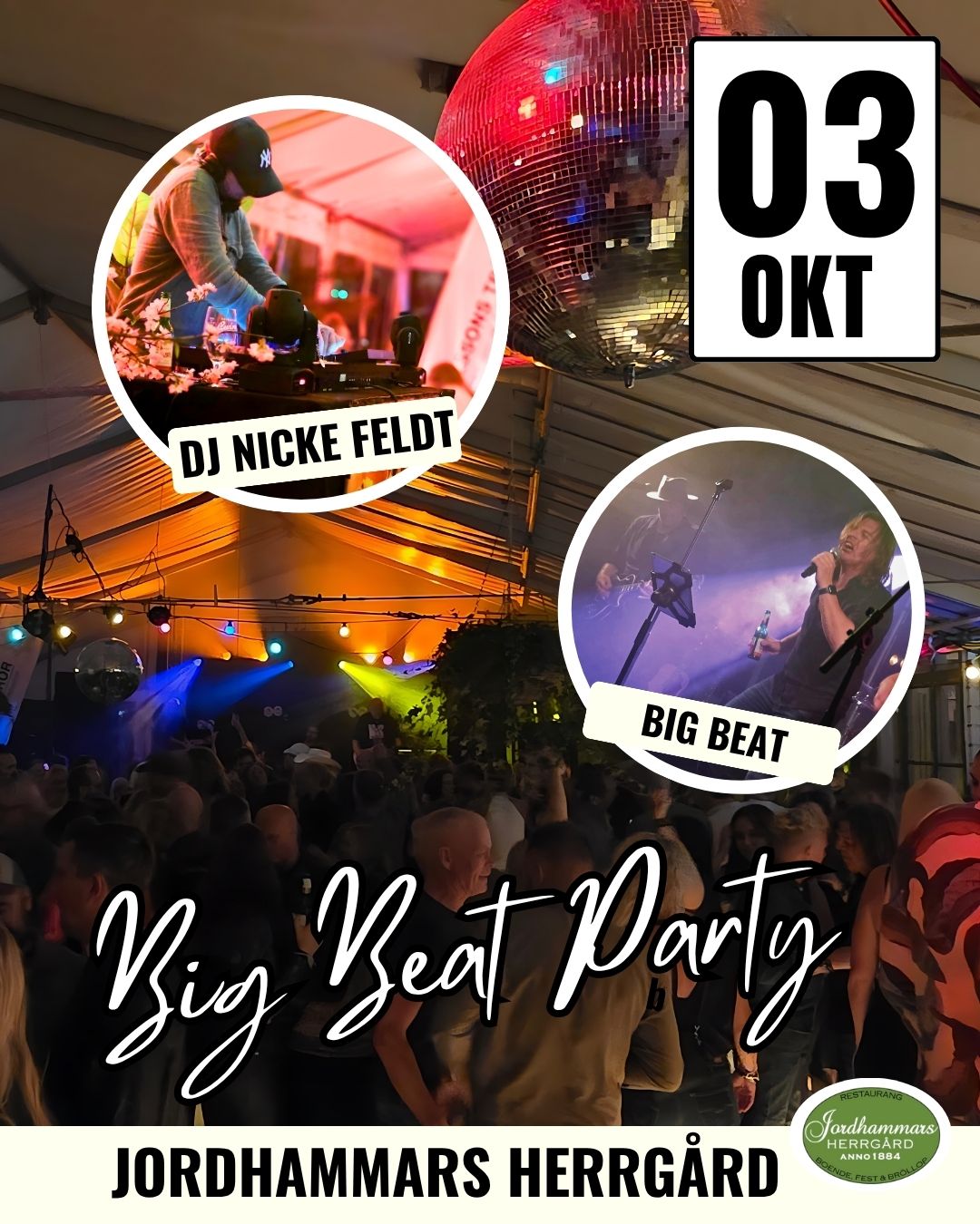 Big Beat Party på Jordhammars Herrgård