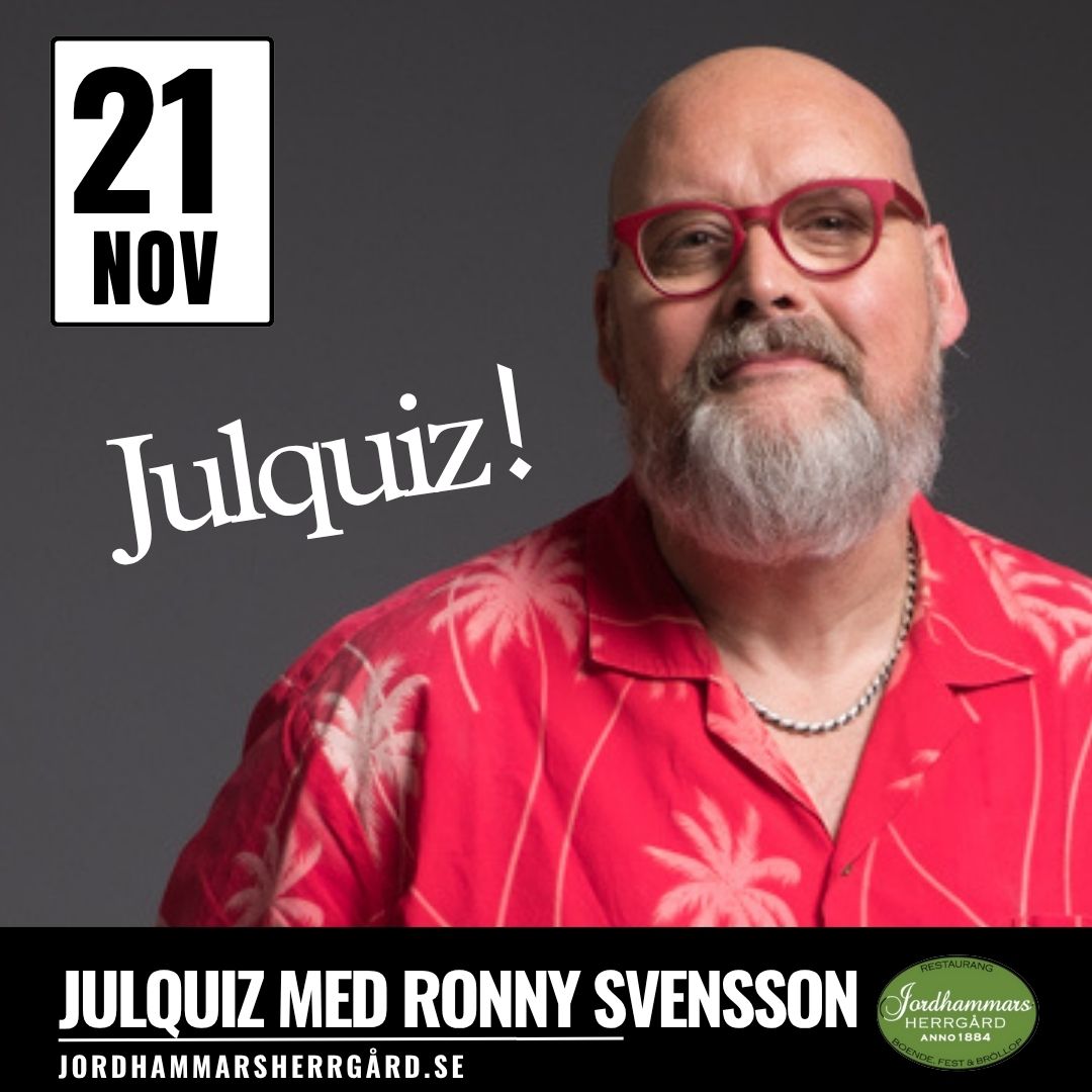 21/11 Julquiz med Ronny Svensson